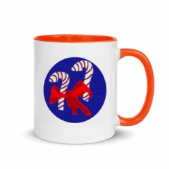 11oz Ceramic Mug with Color Inside