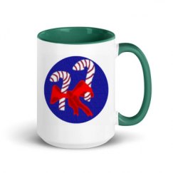 15oz Ceramic Mug with Color Inside