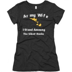 Ladies Slim Fit Super Soft Triblend Tee