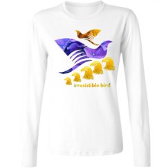 Ladies Relaxed Fit Basic Long Sleeve Tee