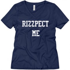 Ladies Relaxed Fit V-Neck Tee