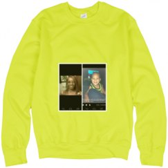 Unisex Neon Crewneck Sweatshirt