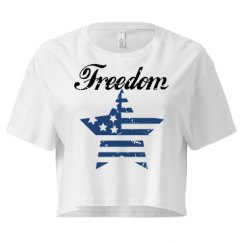 Ladies Festival Cali Crop Top Tee