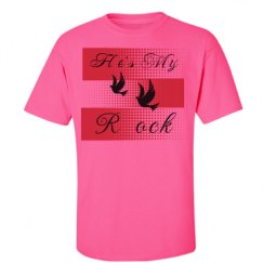 Unisex Ultra Cotton Safety Neon Crewneck Tee