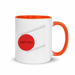11oz Ceramic Mug with Color Inside