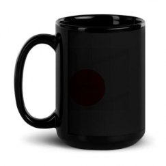 15oz Black Glossy Mug