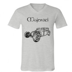 Unisex V-Neck Jersey Tee