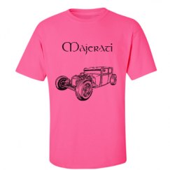 Unisex Ultra Cotton Safety Neon Crewneck Tee