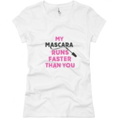 Ladies Slim Fit Basic Promo Jersey Tee