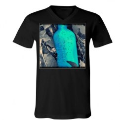 Unisex V-Neck Jersey Tee