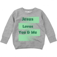 Toddler Crewneck Basic Promo Sweatshirt