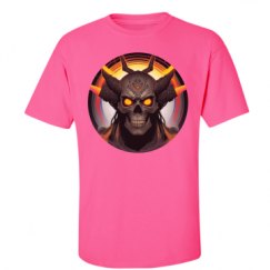 Unisex Ultra Cotton Safety Neon Crewneck Tee