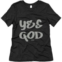 Ladies Relaxed Fit Super Soft Triblend Tee