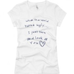 Ladies Slim Fit Basic Promo Jersey Tee