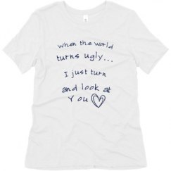 Ladies Relaxed Fit Super Soft Triblend Tee