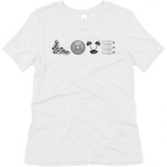 Ladies Relaxed Fit Super Soft Triblend Tee