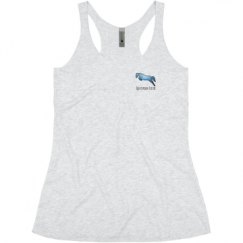 Ladies Slim Fit Super Soft Racerback Triblend Tank