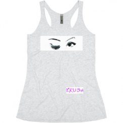 Ladies Slim Fit Super Soft Racerback Triblend Tank