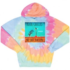 Unisex Tie-Dye Fleece Hoodie