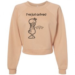 Women's Raglan Pullover Fleece