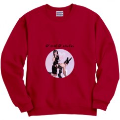 Unisex Film and Foil Crewneck Sweatshirt