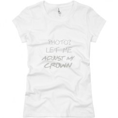 Ladies Slim Fit Basic Promo Jersey Tee