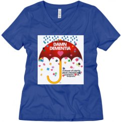 Ladies Relaxed Fit V-Neck Tee