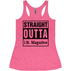 Ladies Slim Fit Super Soft Racerback Triblend Tank