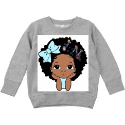 Toddler Crewneck Basic Promo Sweatshirt