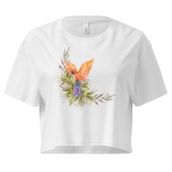 Ladies Festival Cali Crop Top Tee
