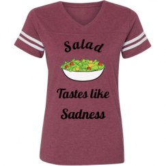 Ladies Relaxed Fit Vintage Sports Tee