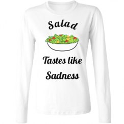 Ladies Relaxed Fit Basic Long Sleeve Tee