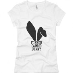Ladies Slim Fit Basic Promo Jersey Tee
