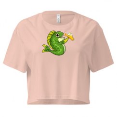 Ladies Festival Cali Crop Top Tee