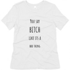 Ladies Relaxed Fit Super Soft Triblend Tee