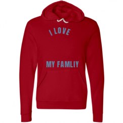 Unisex Fleece Pullover Midweight Hoodie