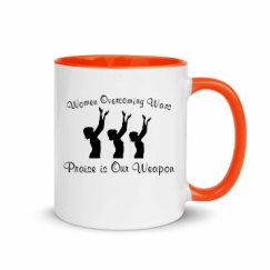 11oz Ceramic Mug with Color Inside