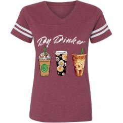 Ladies Relaxed Fit Vintage Sports Tee