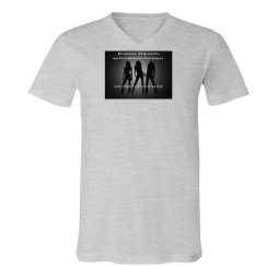 Unisex V-Neck Jersey Tee