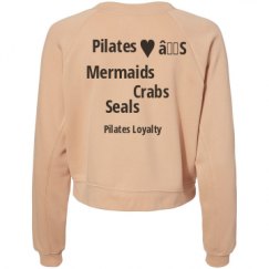 Women's Raglan Pullover Fleece