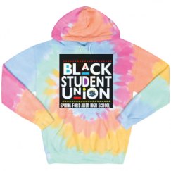 Unisex Tie-Dye Fleece Hoodie