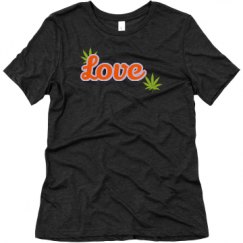 Ladies Relaxed Fit Super Soft Triblend Tee