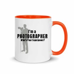 11oz Ceramic Mug with Color Inside