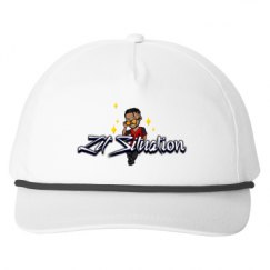 Snapback Five-Panel Rope Hat