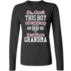 Ladies Relaxed Fit Basic Long Sleeve Tee