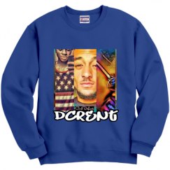 Unisex Film and Foil Crewneck Sweatshirt