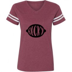 Ladies Relaxed Fit Vintage Sports Tee