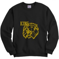 Unisex Film and Foil Crewneck Sweatshirt