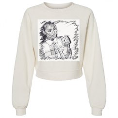 Women's Raglan Pullover Fleece