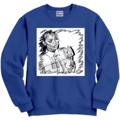 Unisex Film and Foil Crewneck Sweatshirt